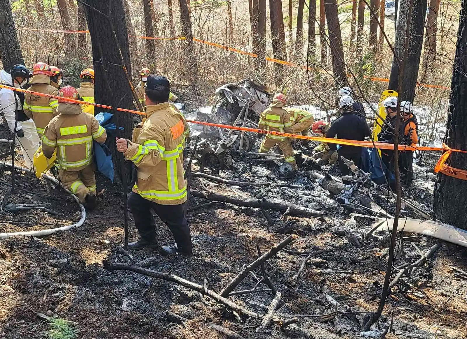 Güney Kore’de helikopter düştü: 5 ölü
