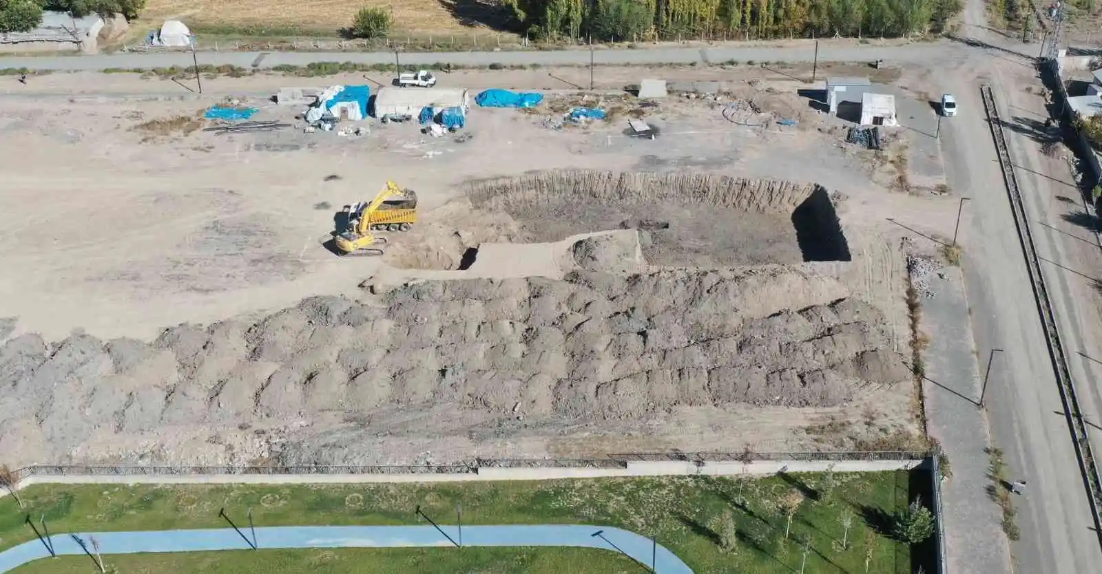 Iğdır halk kütüphanesinin temeli atıldı