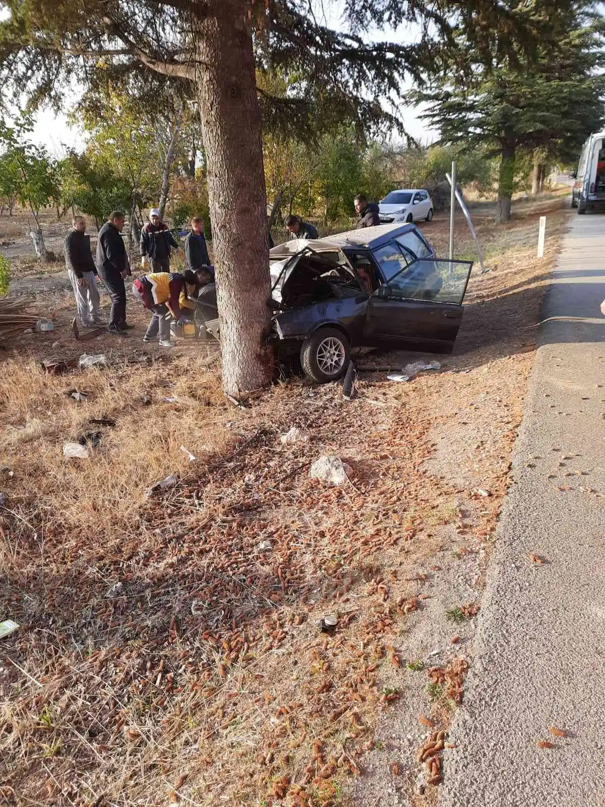 Isparta'da feci kaza: 1 ölü, 3 yaralı
