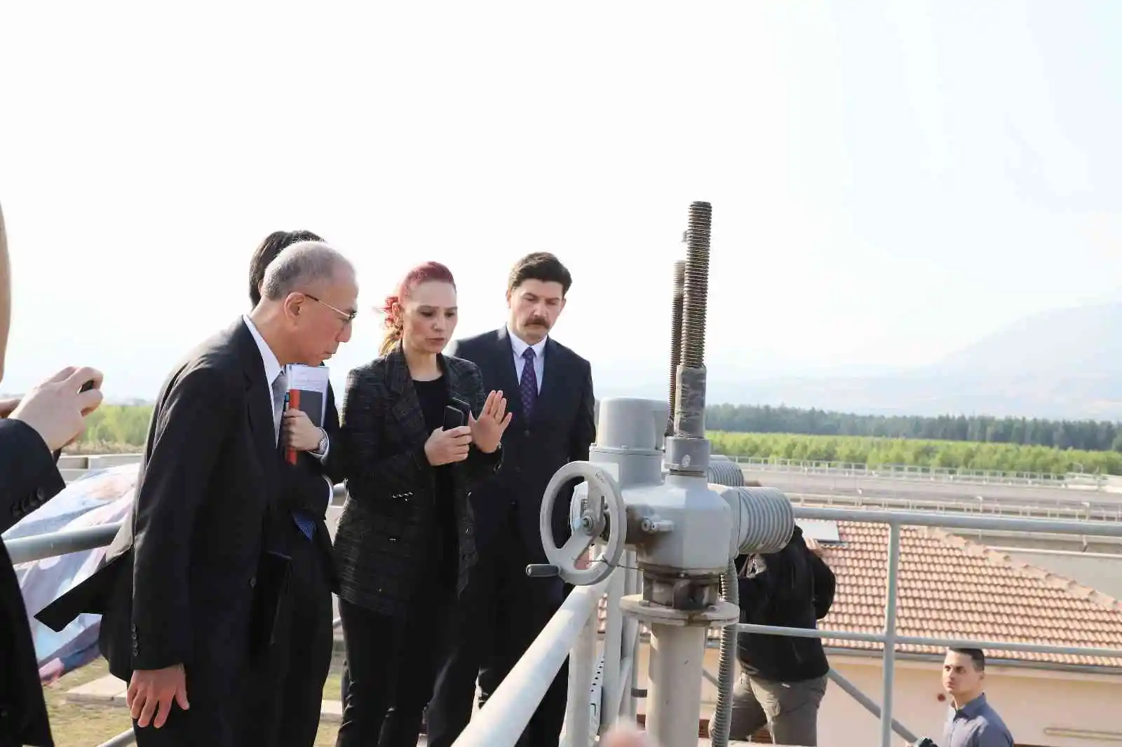 Japon Büyükelçisi Kırıkhan Atıksu Arıtma Tesisi’nde