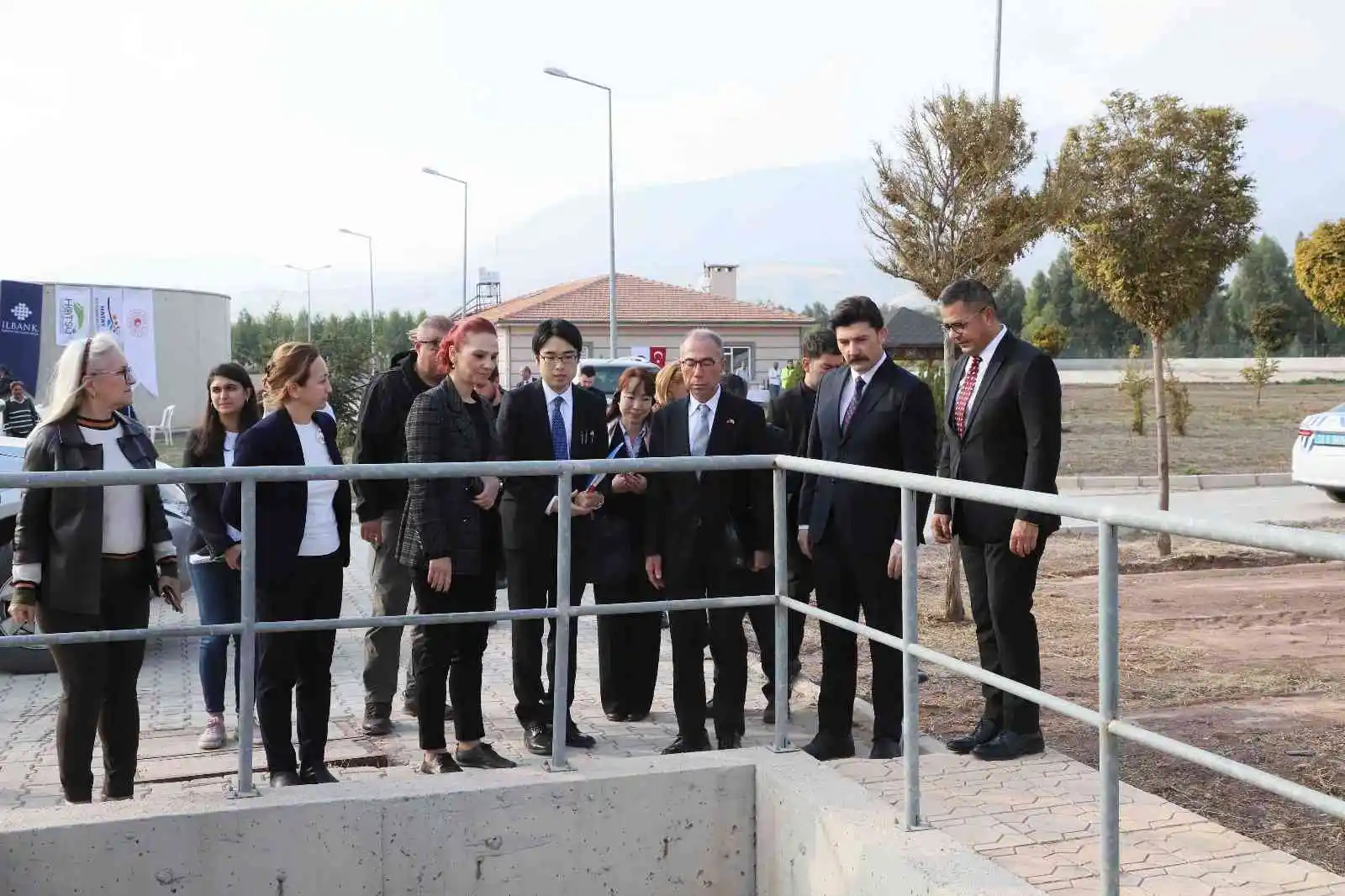 Japon Büyükelçisi Kırıkhan Atıksu Arıtma Tesisi’nde