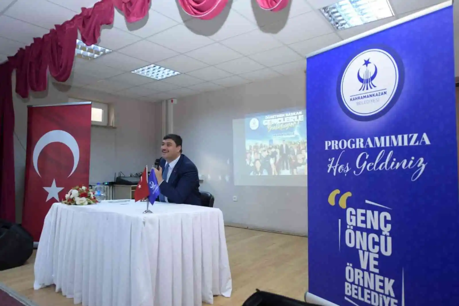 Kahramankazan Belediye Başkanı Oğuz: "Siz hedeflerinize yürüyün, biz hep yanınızdayız"