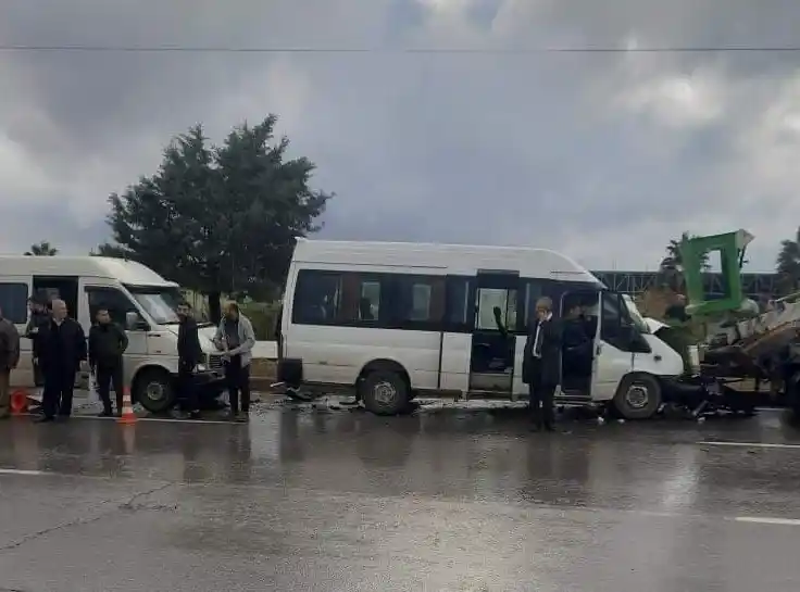 Kahramanmaraş'ta trafik kazası: 11 yaralı
