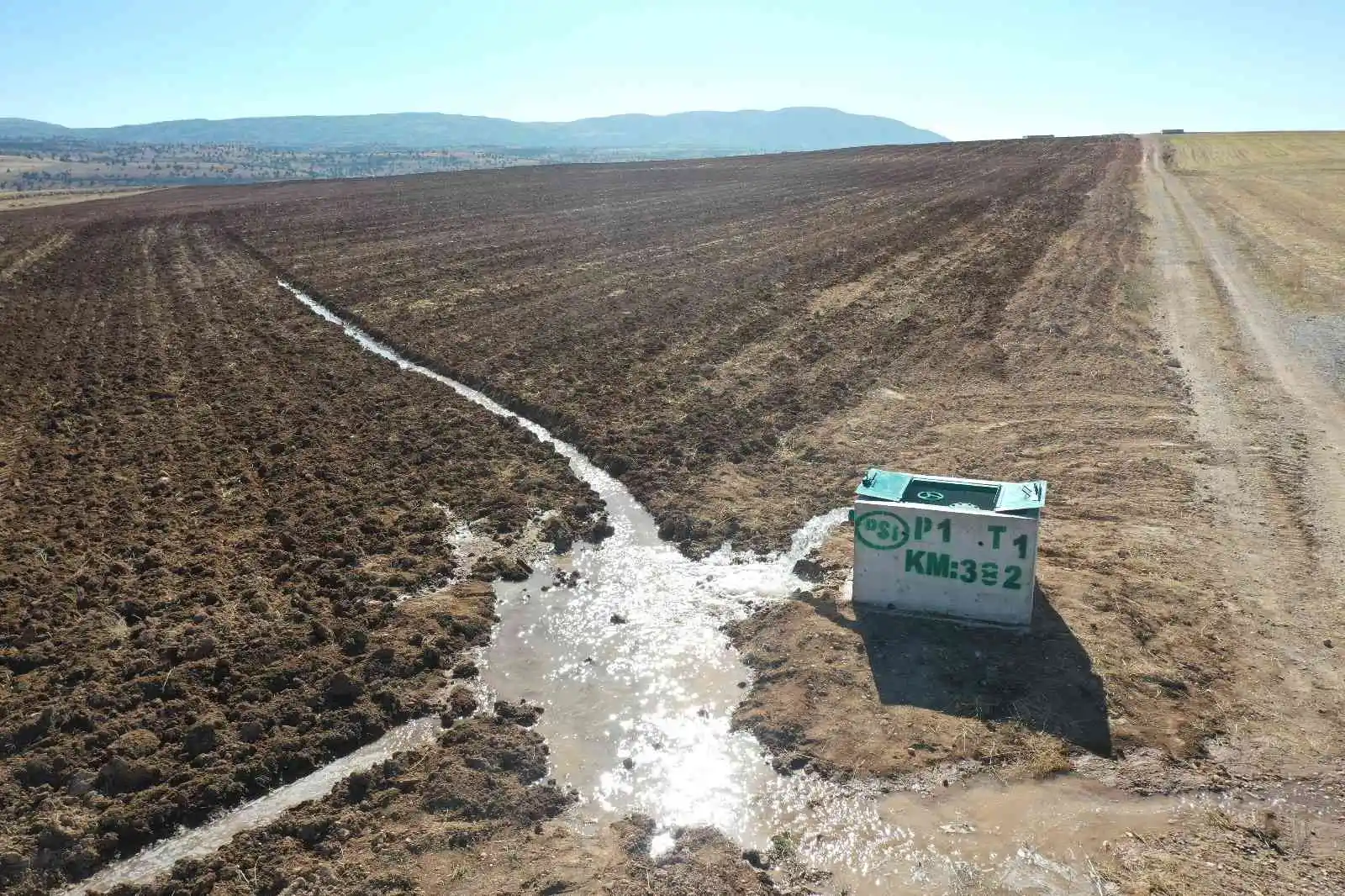 Karaman’da Taşkale Gölet’inden 4 bin dekar arazi sulanacak