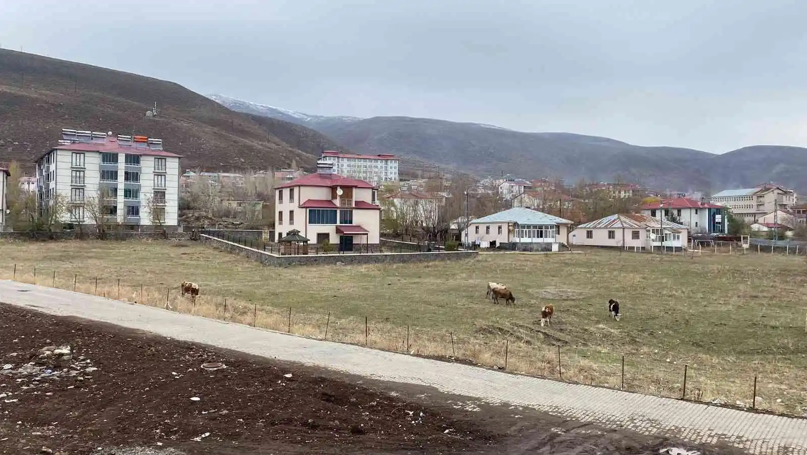 Karlıova’da 1 yıl arayla çekilen ’Kar’ görüntüsü tedirgin etti