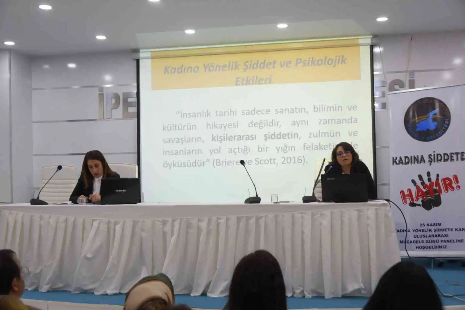 Kaymakam Aydın: “Kadınlarımıza yönelik yapılan her türlü şiddet insanlığa ihanettir”