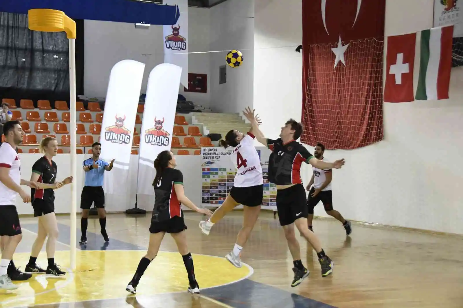 Kemer'de korfbol heyecanı sona erdi
