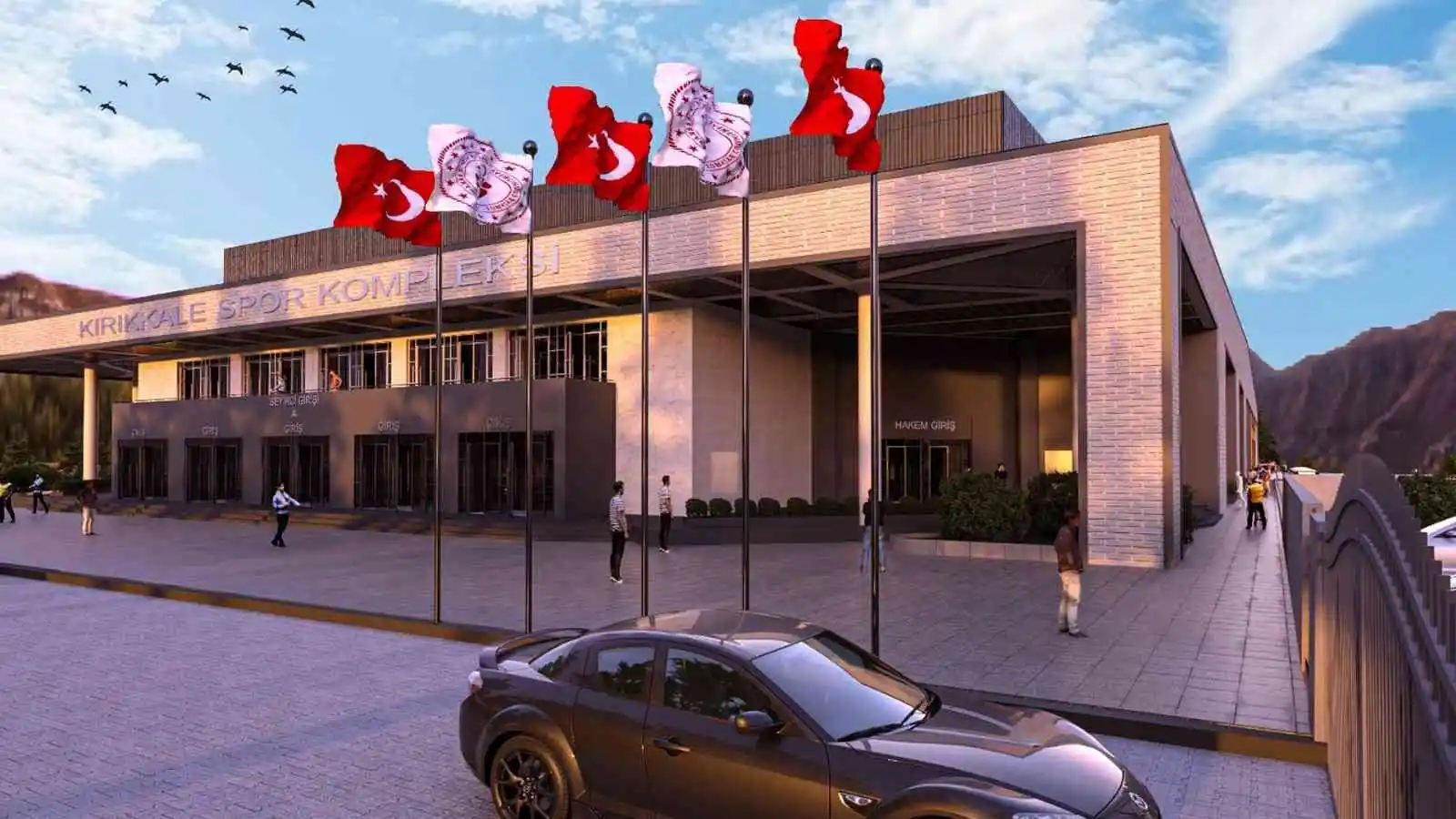 Kırıkkale'ye 3 bin 500 seyirci kapasiteli spor kompleksi projesi
