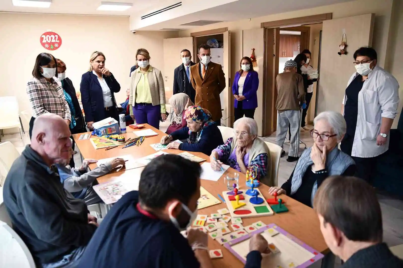 Konuk milletvekilleri proje merkezlerini inceledi