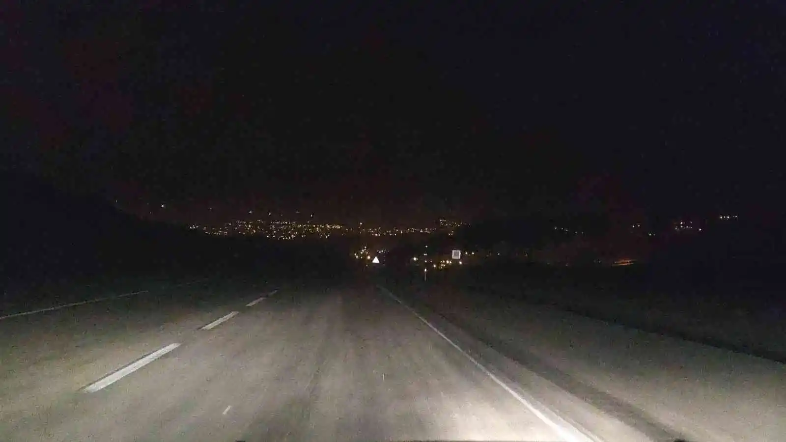 Kurubaş Geçidi’nde sis trafiği olumsuz etkiledi