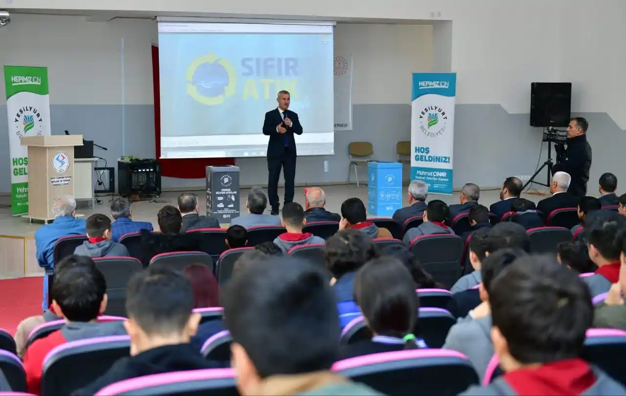Lise öğrencilerine çevre eğitimi