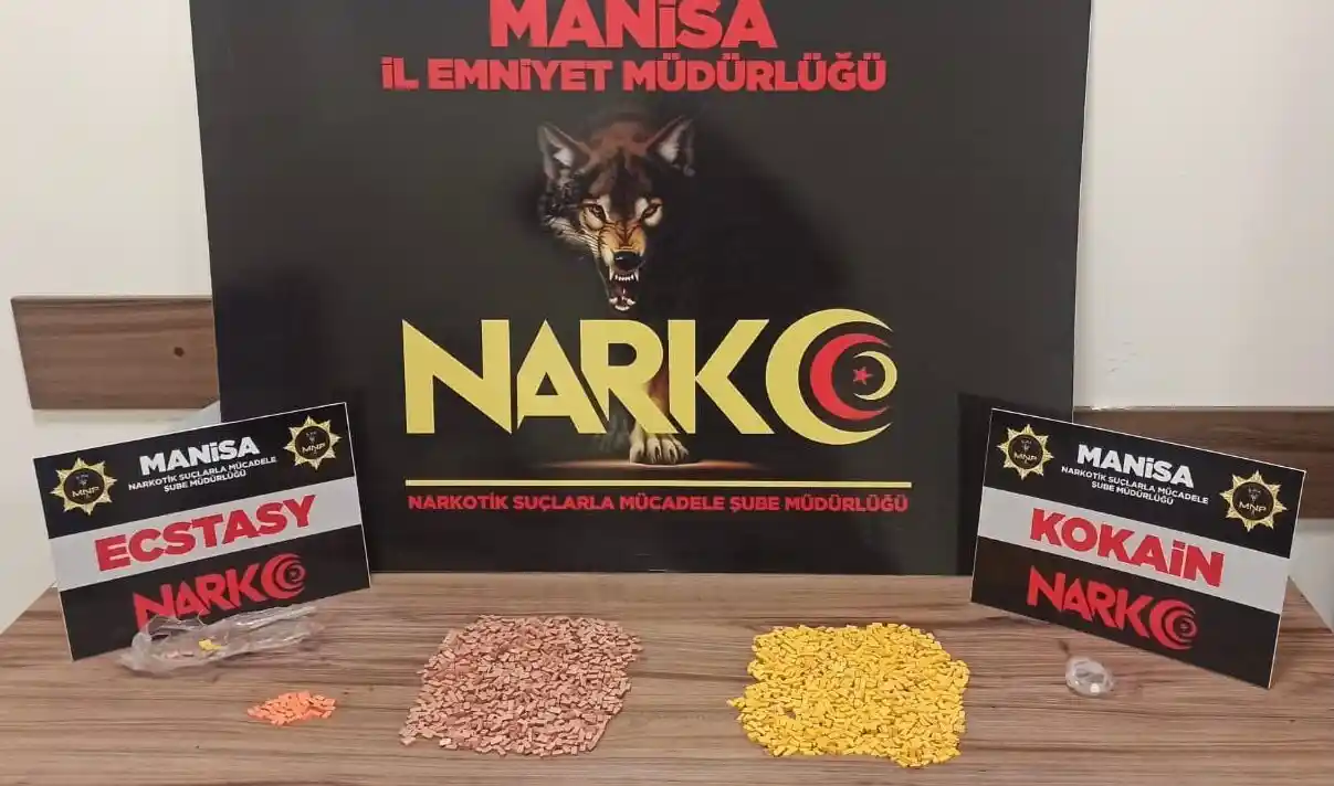 Manisa'da uyuşturucu operasyonunda 3 tutuklama