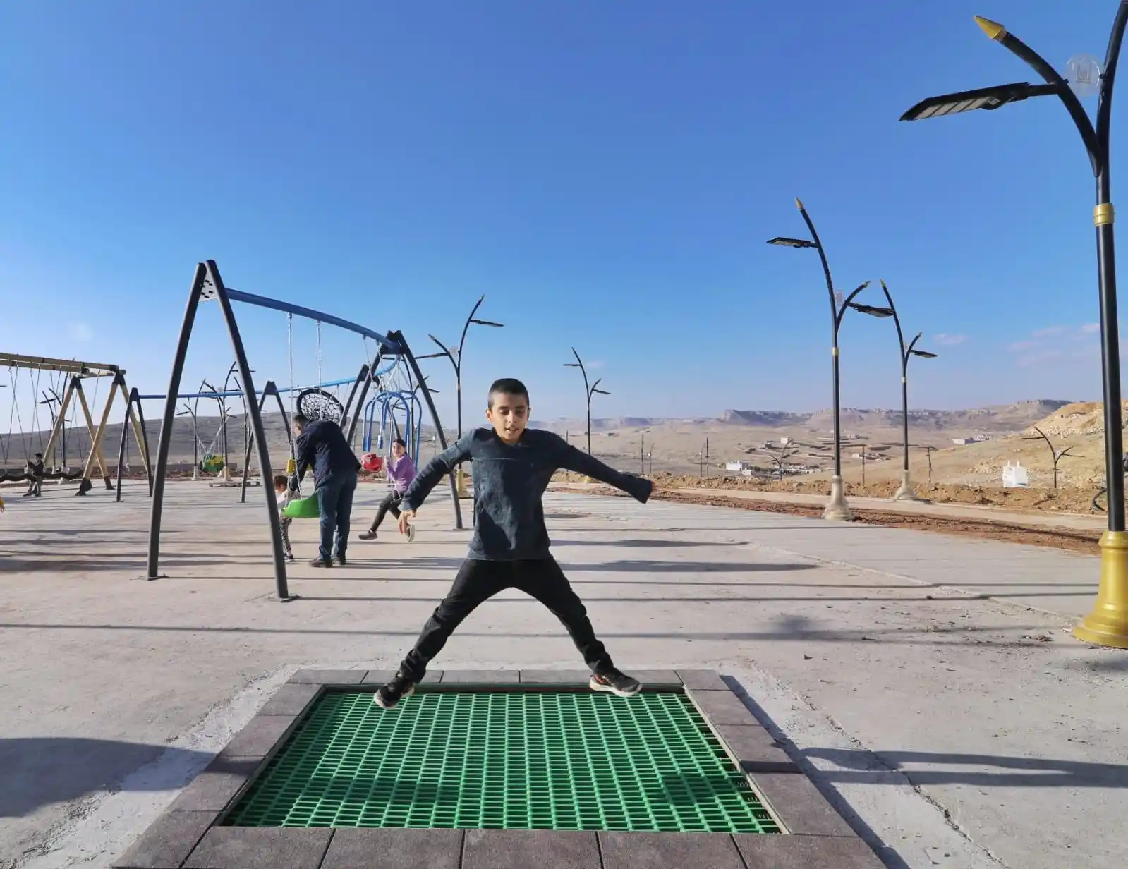 Mardin'de şehit adına şehrin en büyük parkı yapıldı
