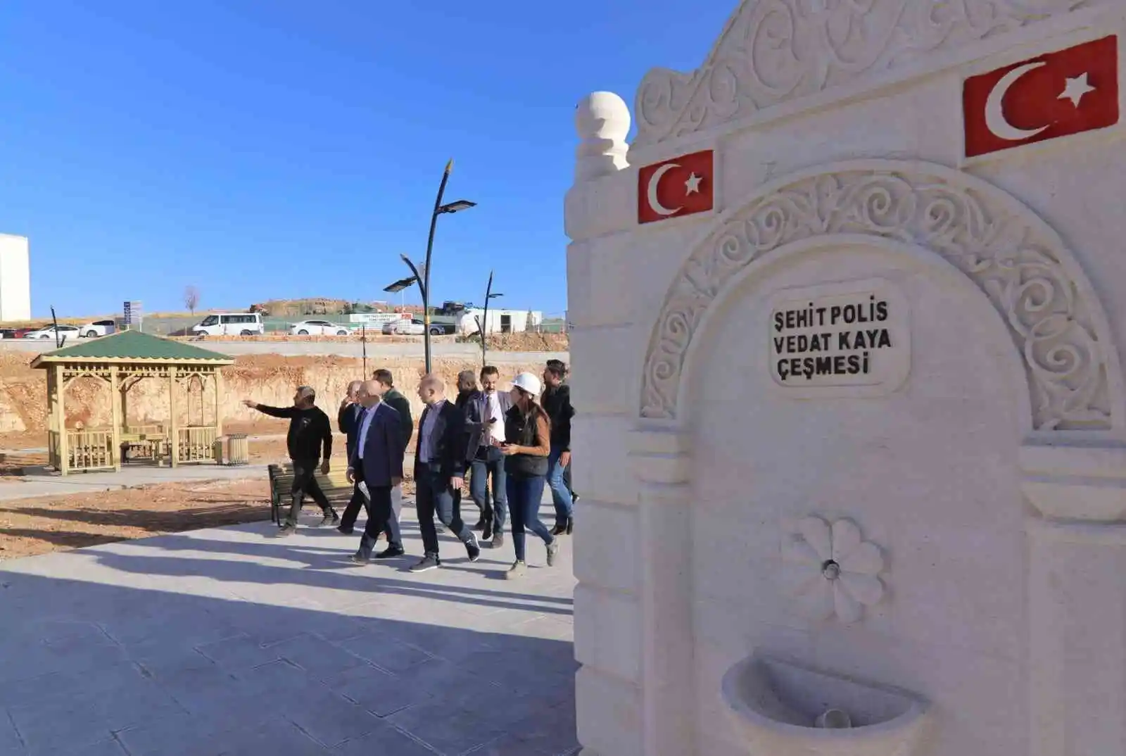 Mardin’de şehit adına şehrin en büyük parkı yapıldı
