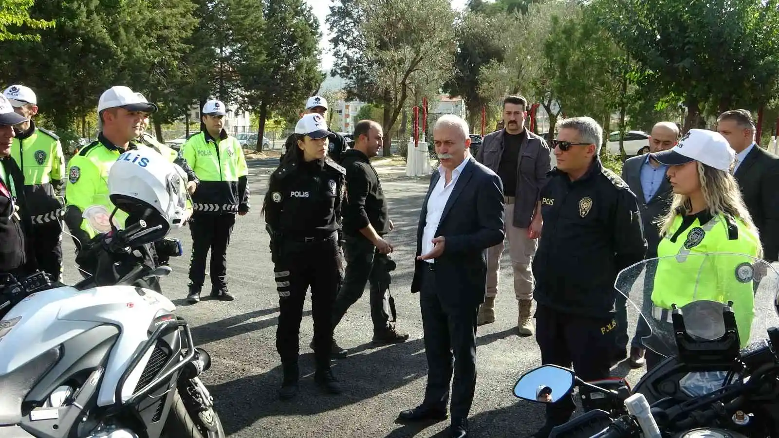 Menteşe’de motosiklet eğitim alanı açıldı