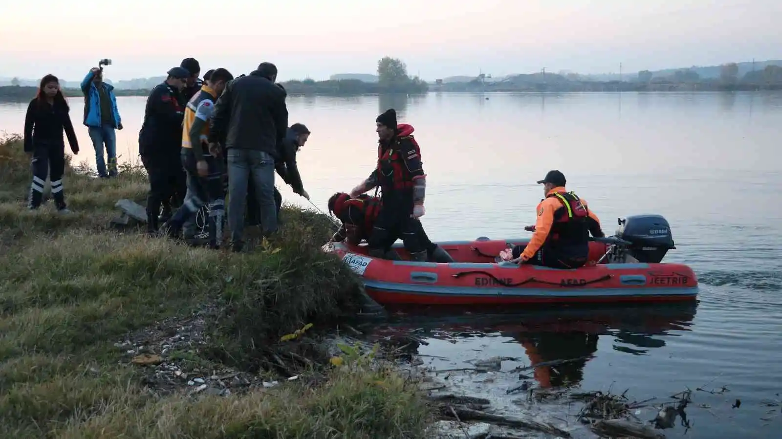 Meriç Nehri’nde erkek cesedi bulundu