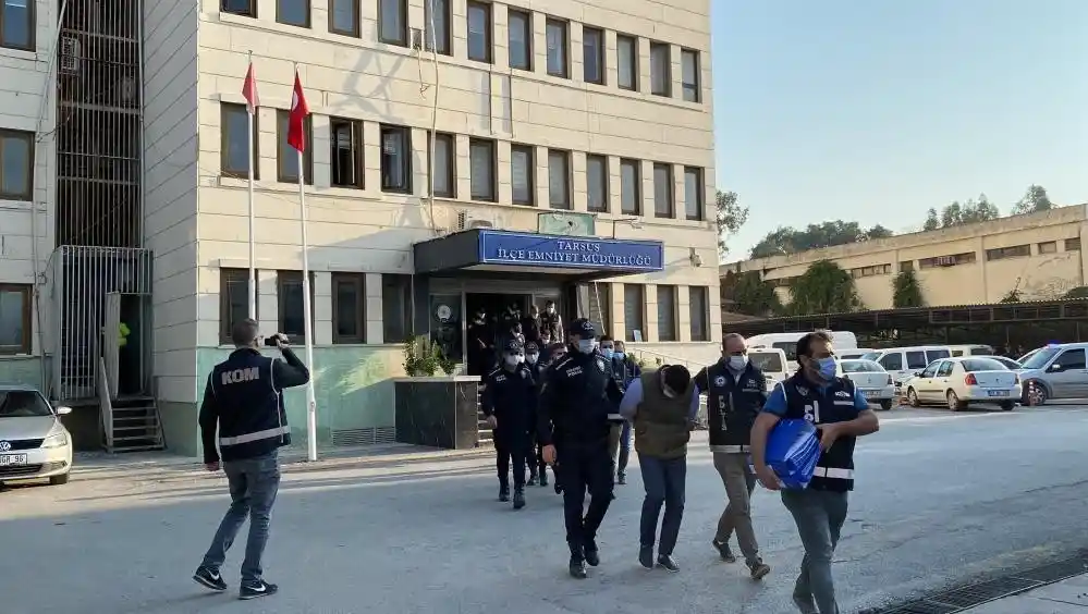 Mersin'de dolandırıcılık operasyonunda 13 tutuklama