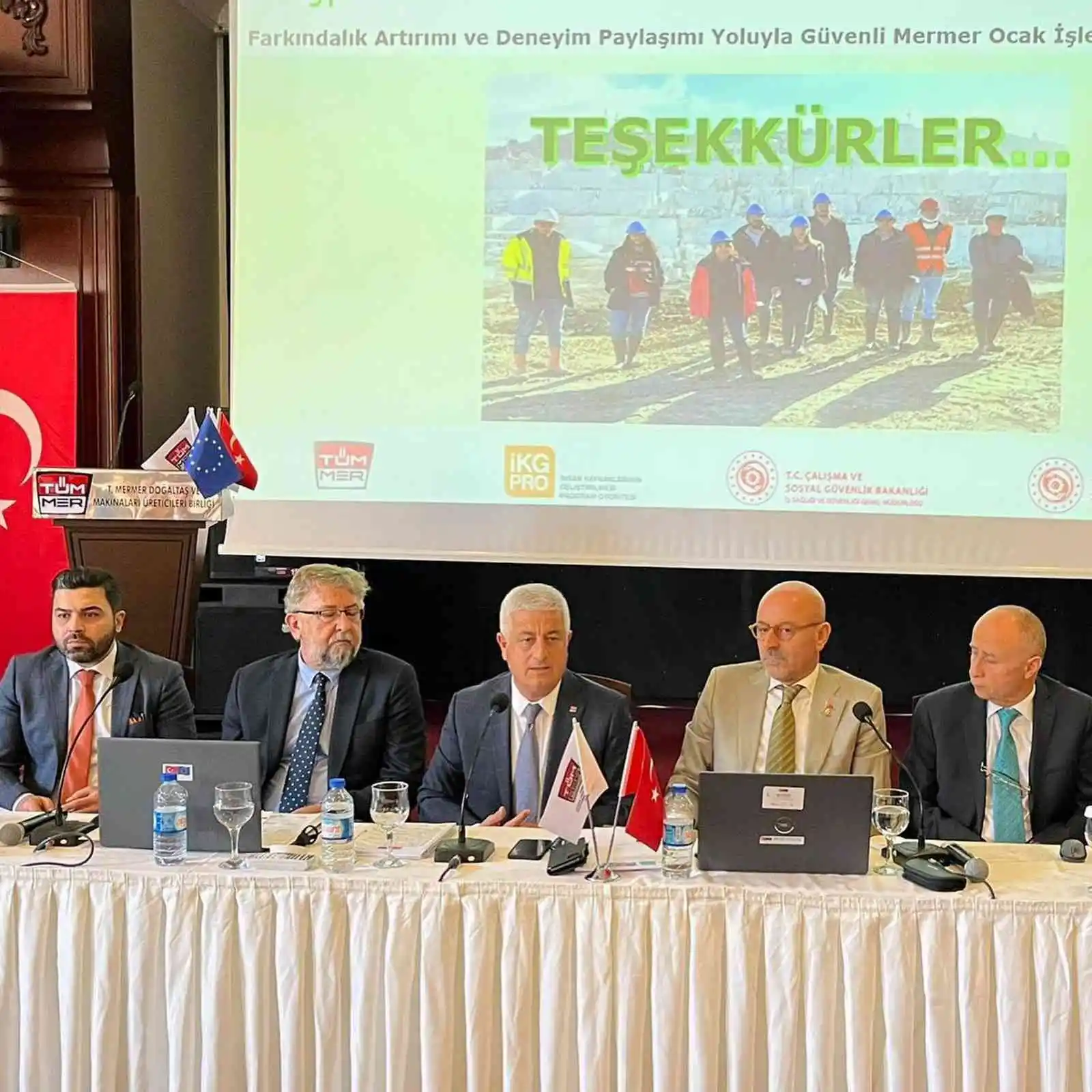 Muğla’da 205 mermer işçisine güvenli ocak işletmeciliği eğitimi verildi
