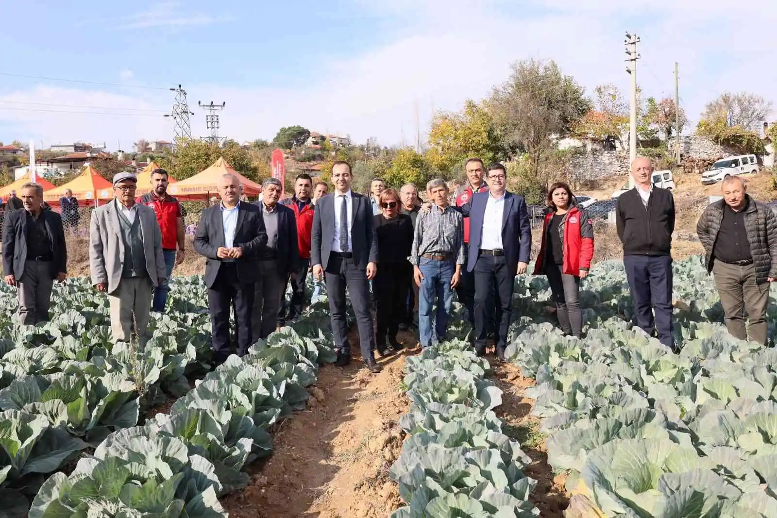 Muğla’da kışlık sebze üretimi projesinde hasat zamanı
