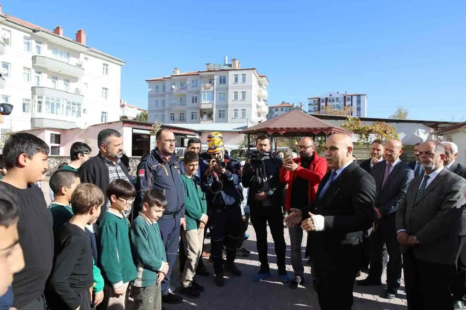 Niğde’de Deprem ve Tahliye Tatbikatı’ yapıldı
