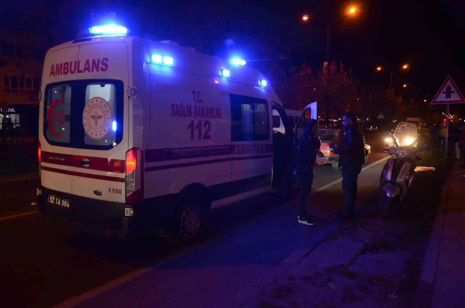 Ordu'da otomobilin çarptığı yaya yaralandı
