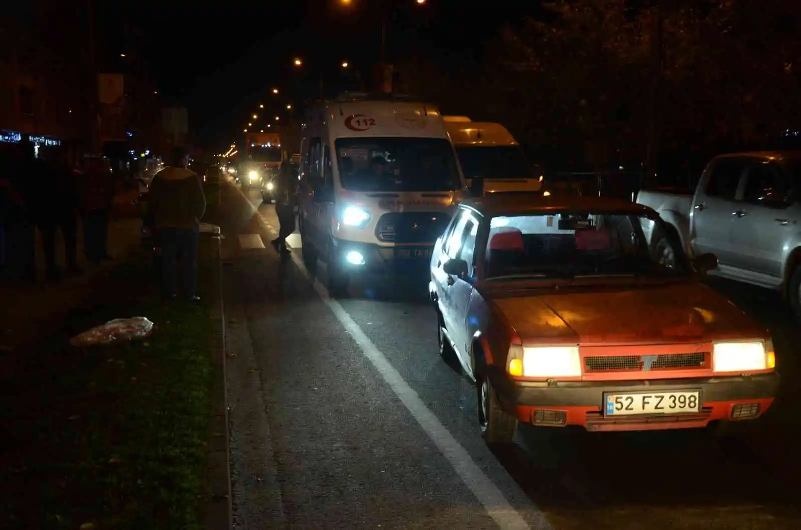 Ordu’da otomobilin çarptığı yaya yaralandı
