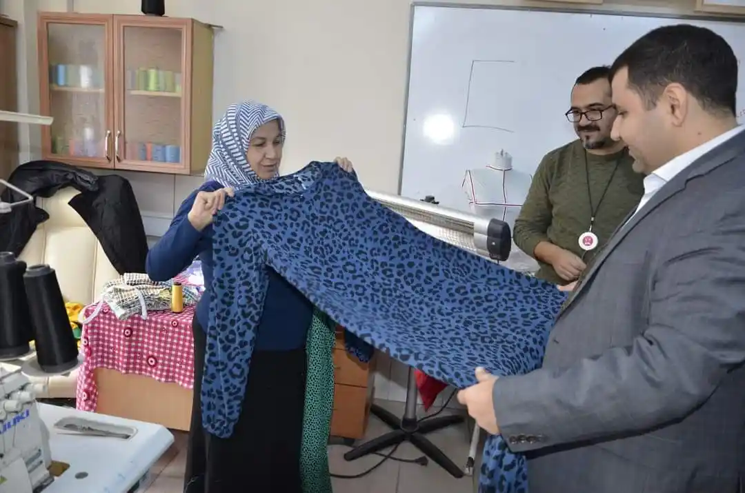 Osmaniyeli kadınlar ADEM projesiyle meslek öğreniyor