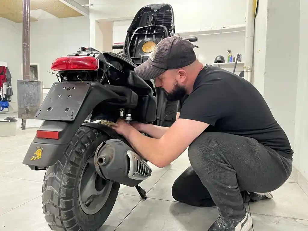 (ÖZEL) Motosiklet bakımlar aracın da ve sürücünün de 'ömrünü' uzatıyor