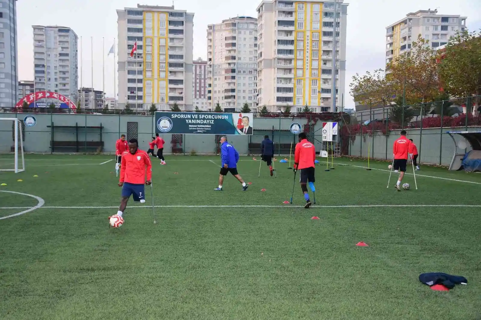 Şahinbey Ampute Takımı'nın hedefi Türkiye Kupası