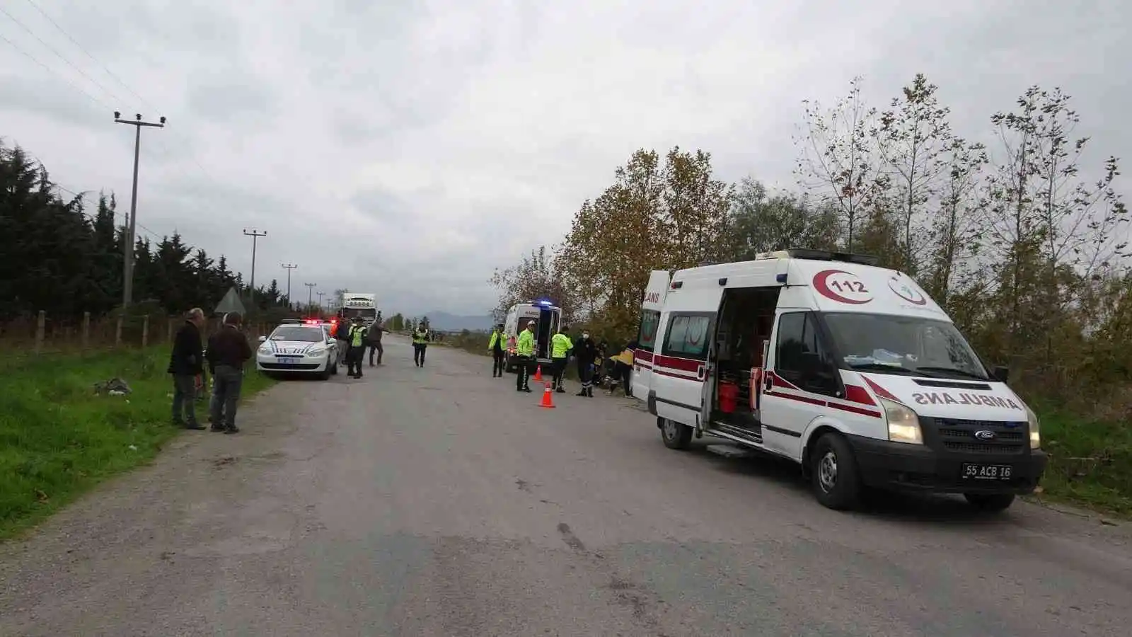 Samsun’da motosiklet kazasında 2 öğrenci hayatını kaybetti