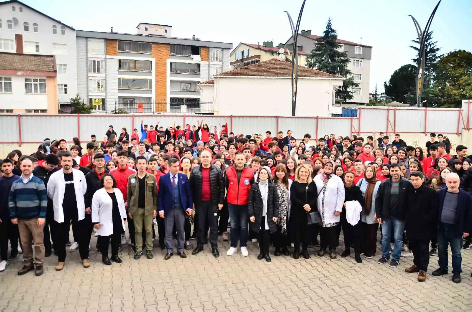 Samsun’da okulda deprem tatbikatı