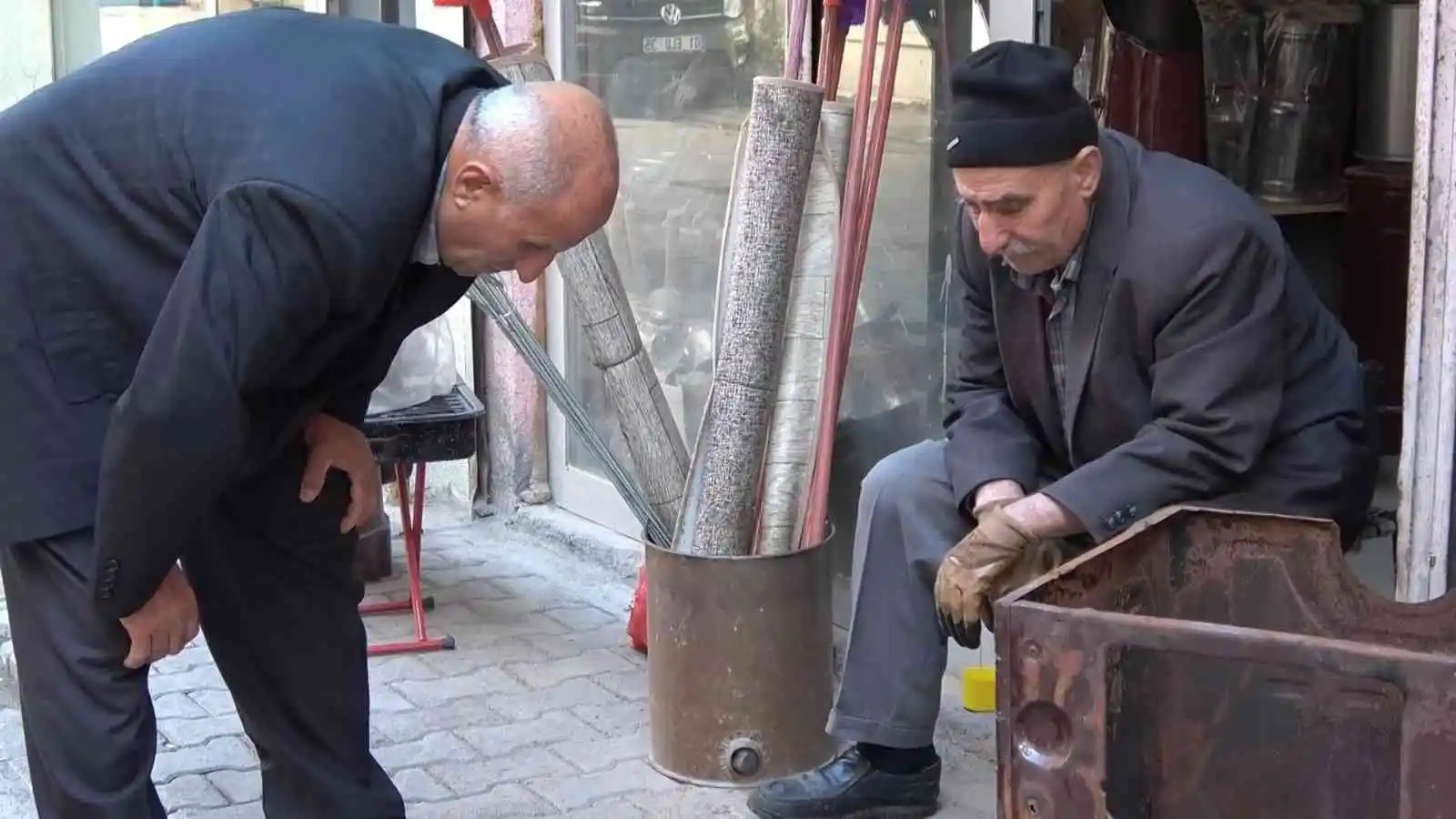 Sobacıların kış mesaisi