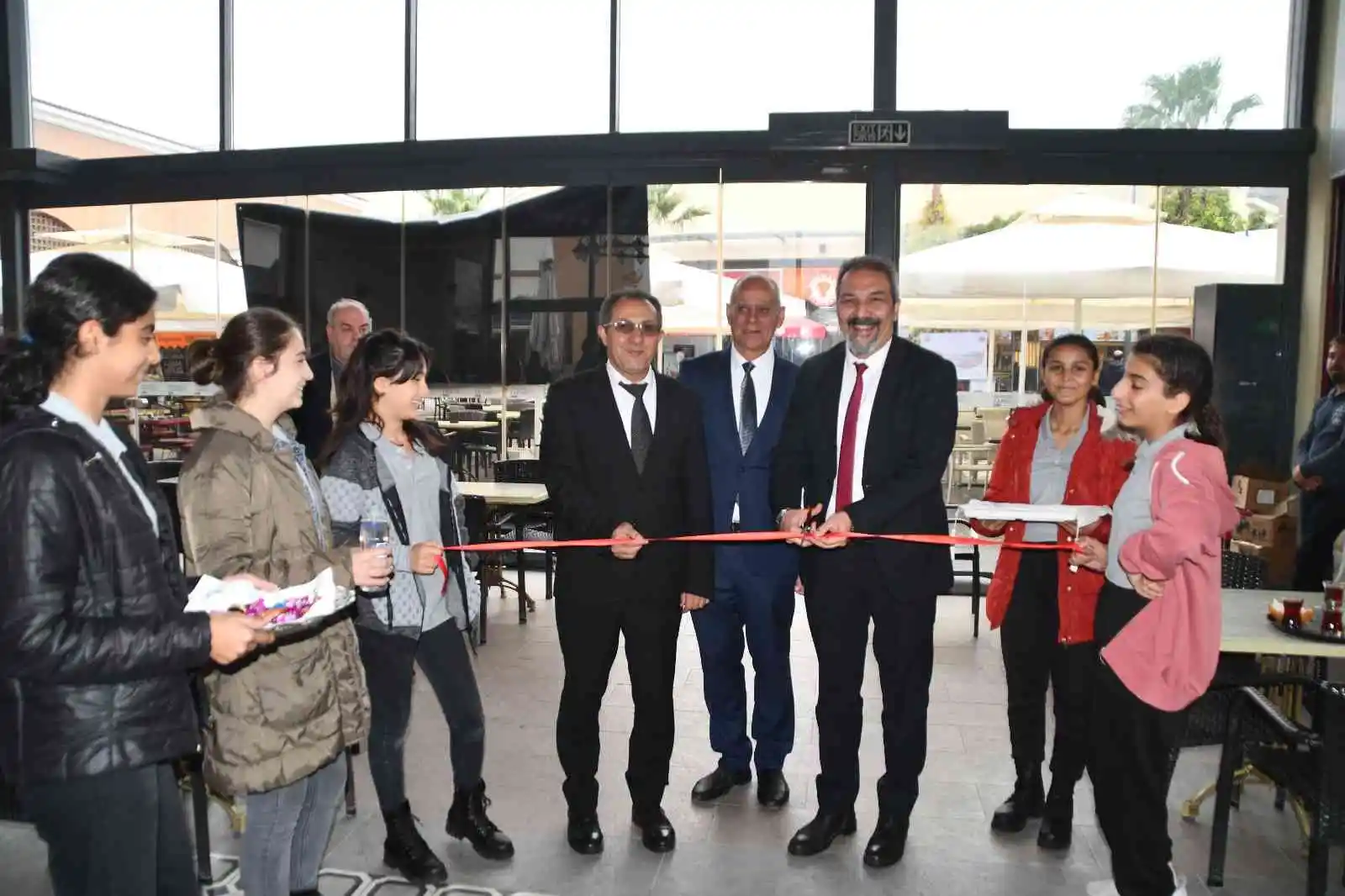 Söke'de öğrencilerden "Bir Millet İki Devlet" Sergisi
