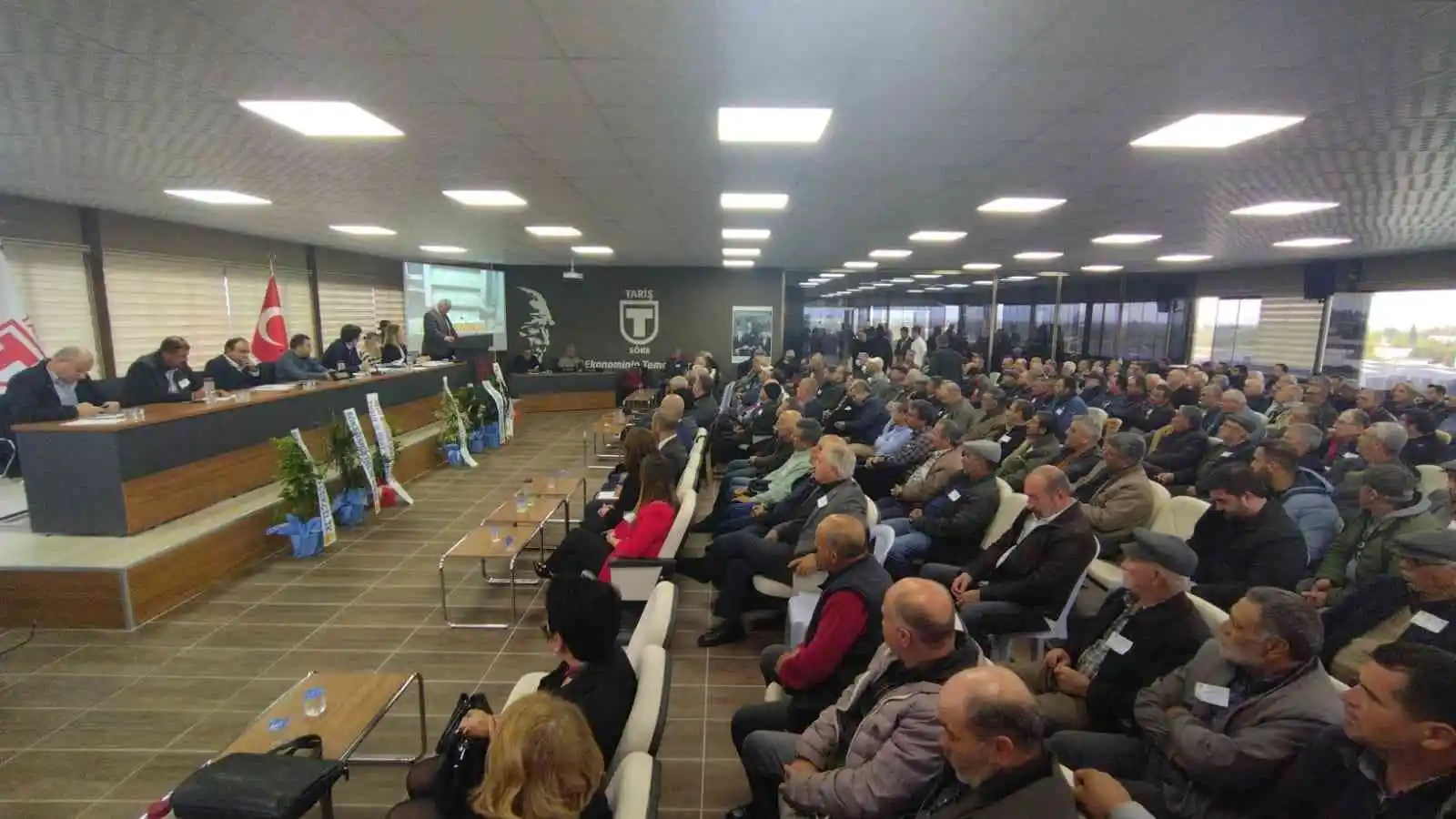 Söke TARİŞ Pamuk Kooperatifi mali genel kurul yaptı