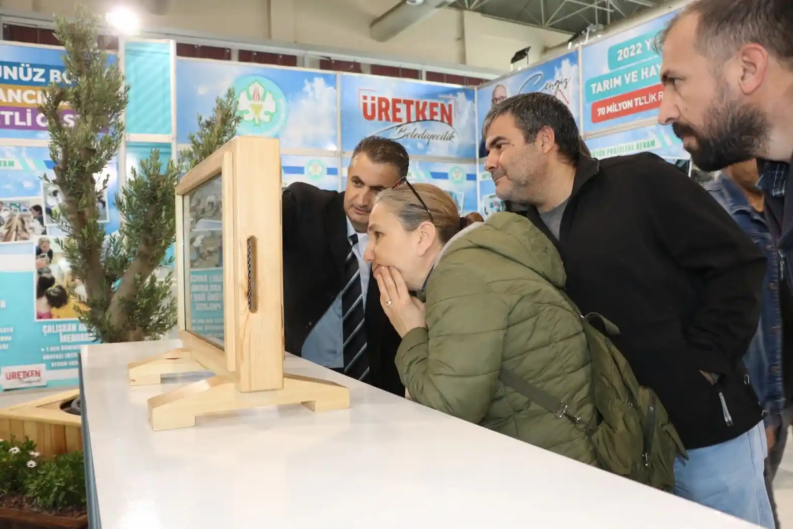 Tarım Fuarında Manisa Büyükşehir Belediyesi standına yoğun ilgi
