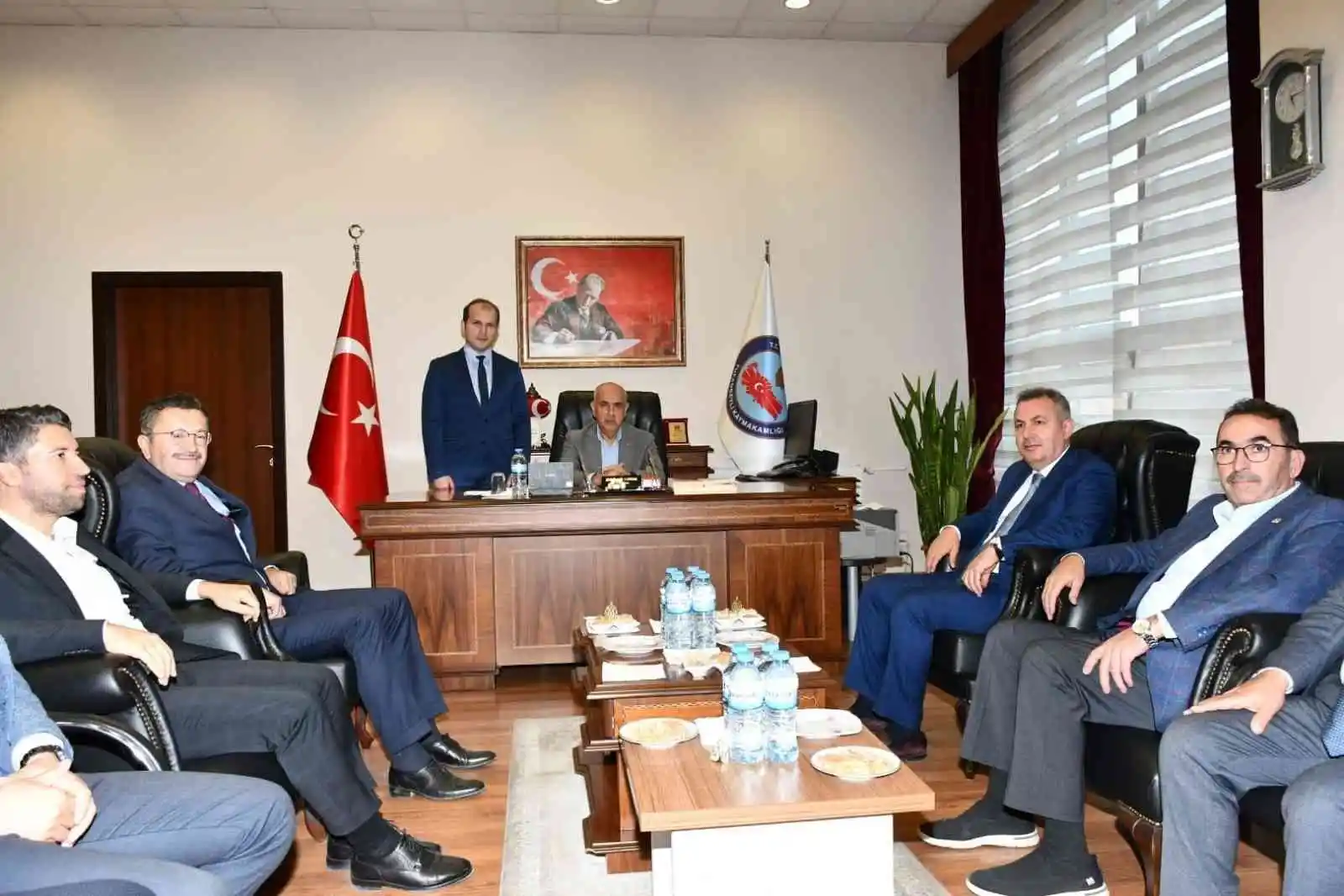 Tarım ve Orman Bakanı Prof. Dr. Vahit Kirişci Tufanbeyli’de temel atma törenine katıldı