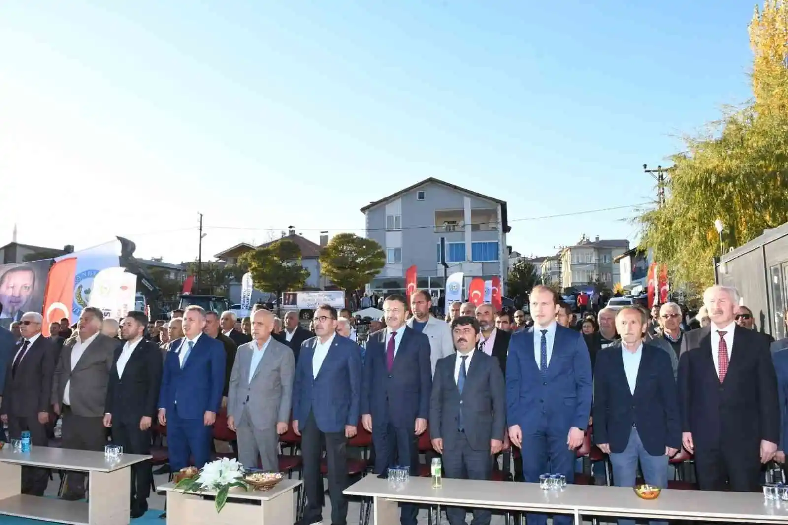 Tarım ve Orman Bakanı Prof. Dr. Vahit Kirişci Tufanbeyli’de temel atma törenine katıldı