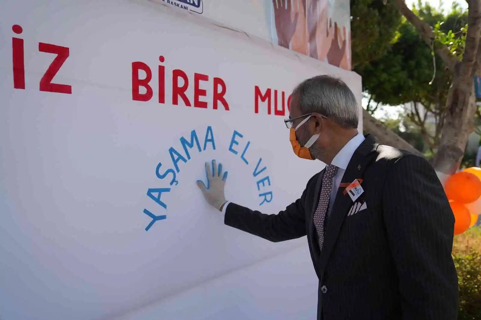 Tarsus'ta lösemi hastalığı konusunda farkındalık etkinliği
