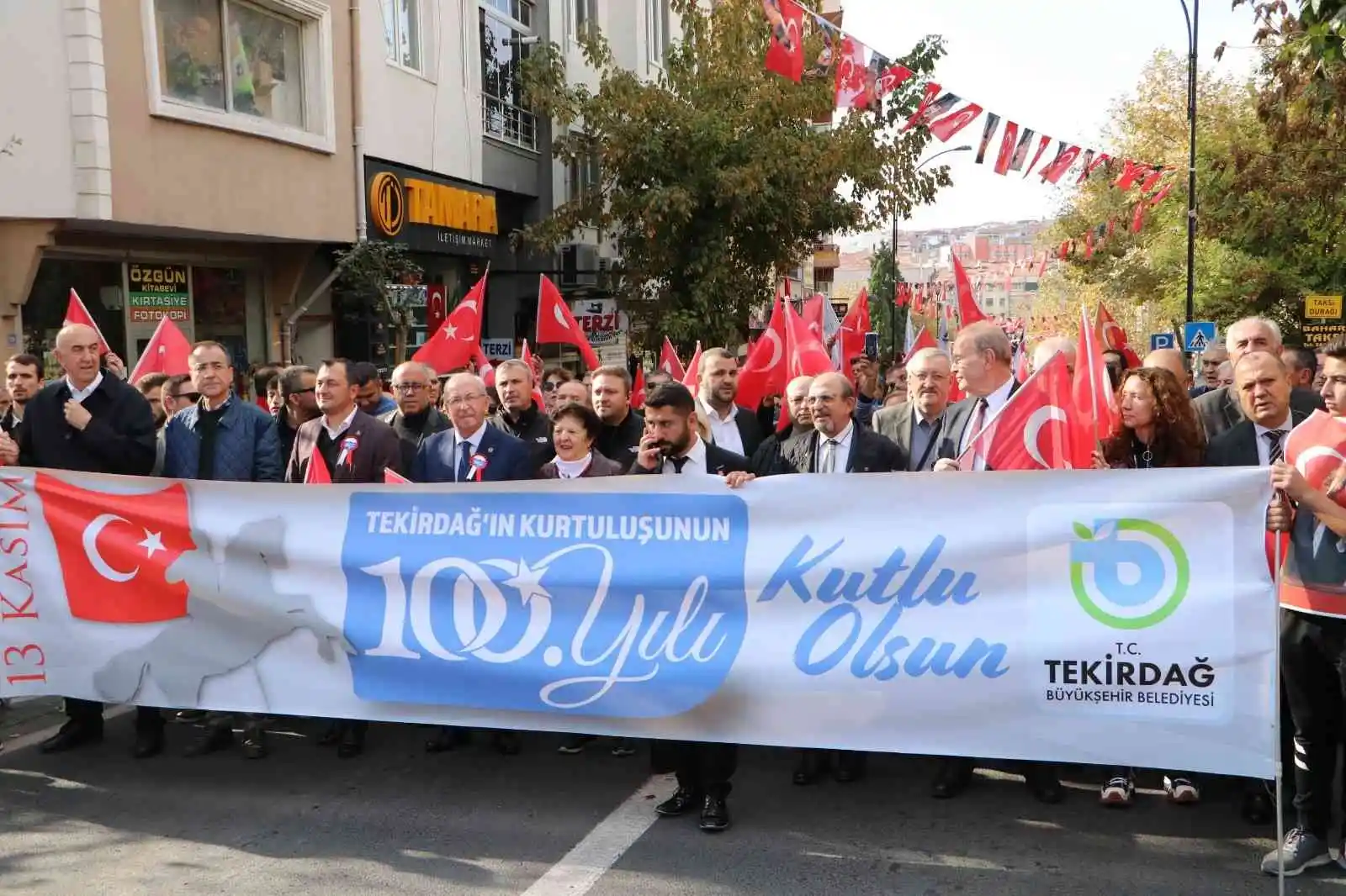 Tekirdağ’ın kurtuluşunun 100. yılında muhteşem gösteri