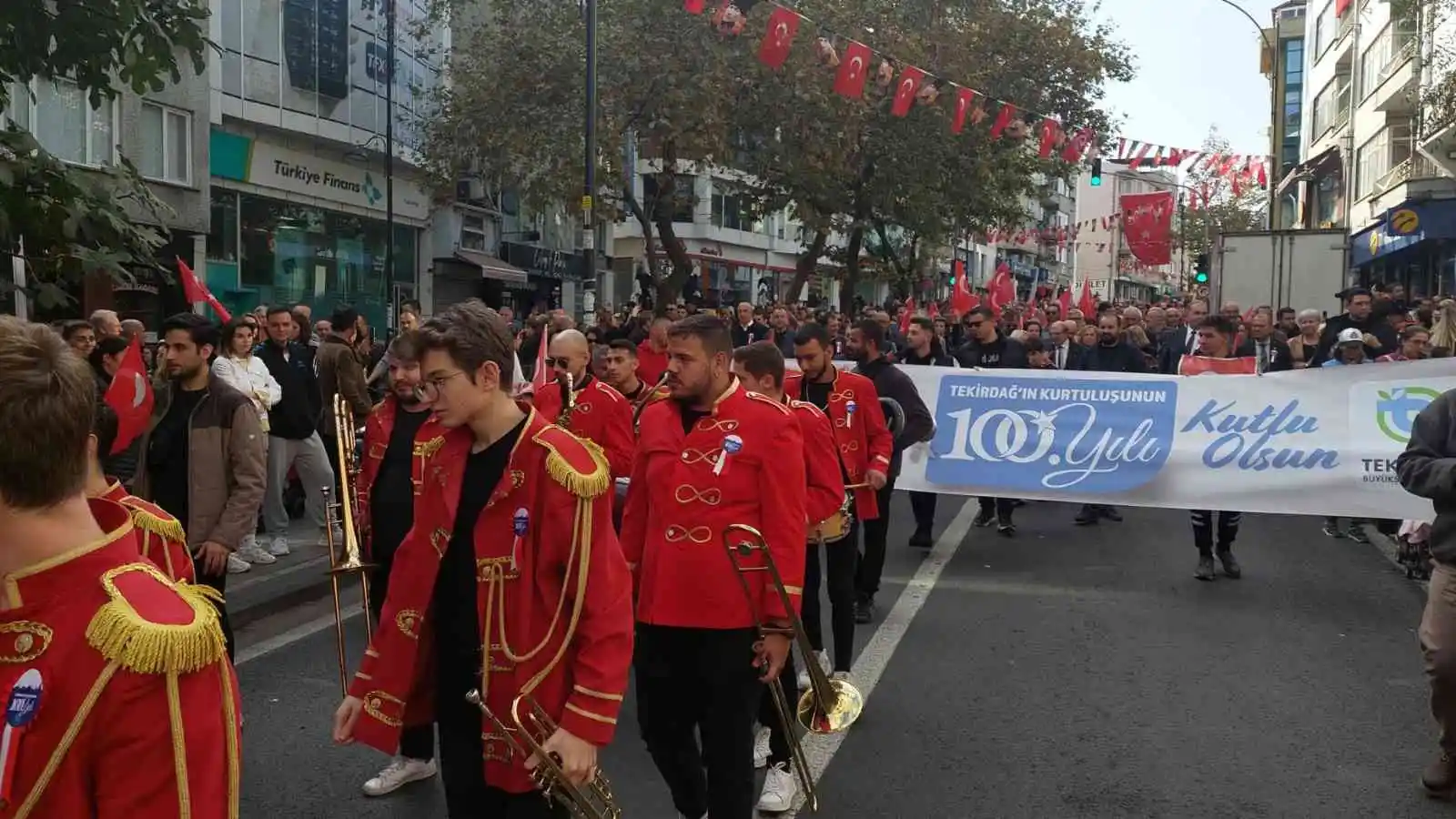 Tekirdağ’ın kurtuluşunun 100. yılında muhteşem gösteri