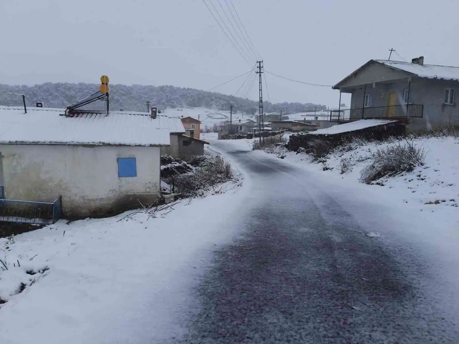 Tokat’ta yaylalar beyaza büründü
