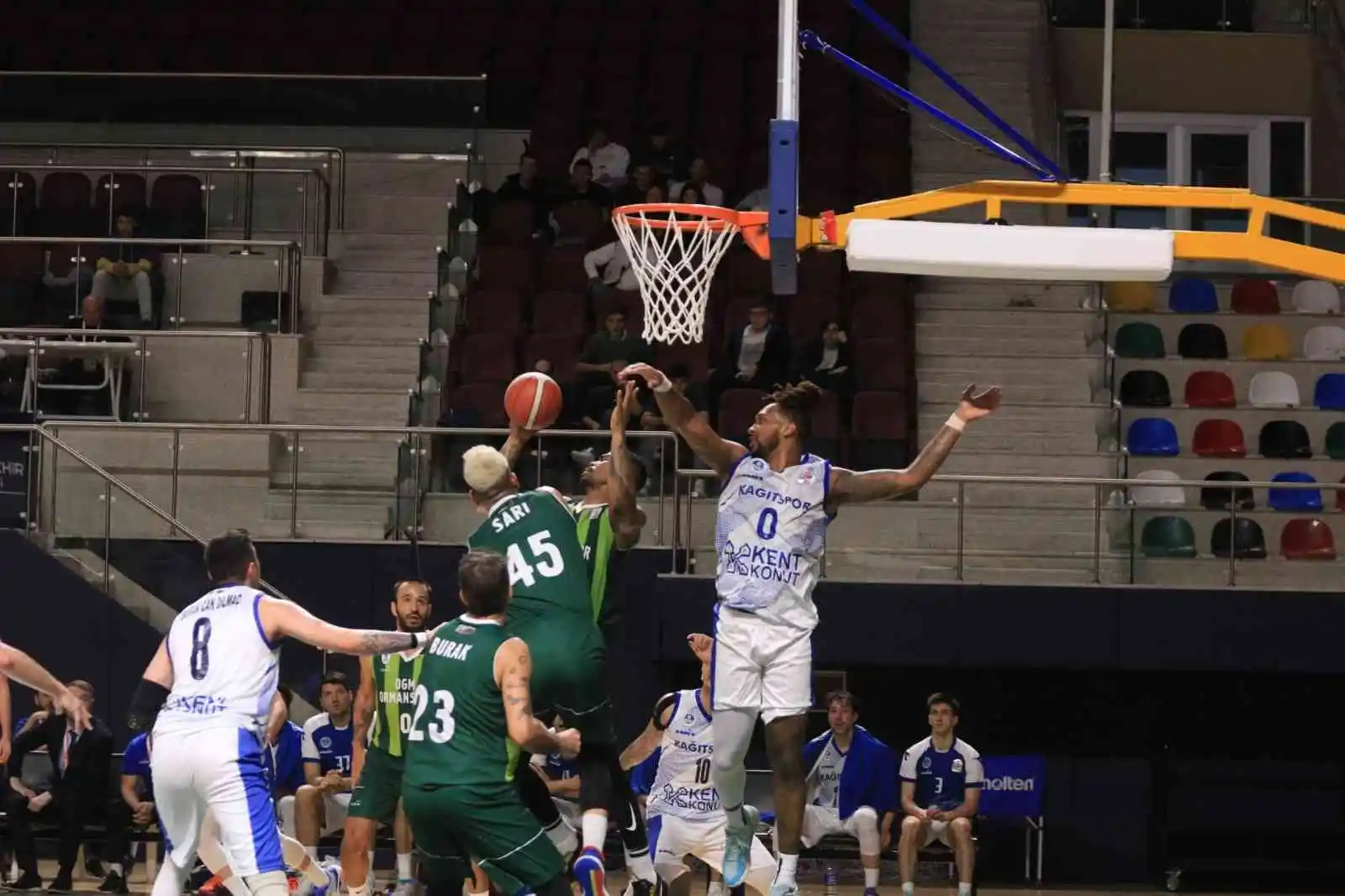 Türkiye Basketbol Ligi: Kocaeli BŞB Kağıtspor: 70 - OGM Ormanspor: 65