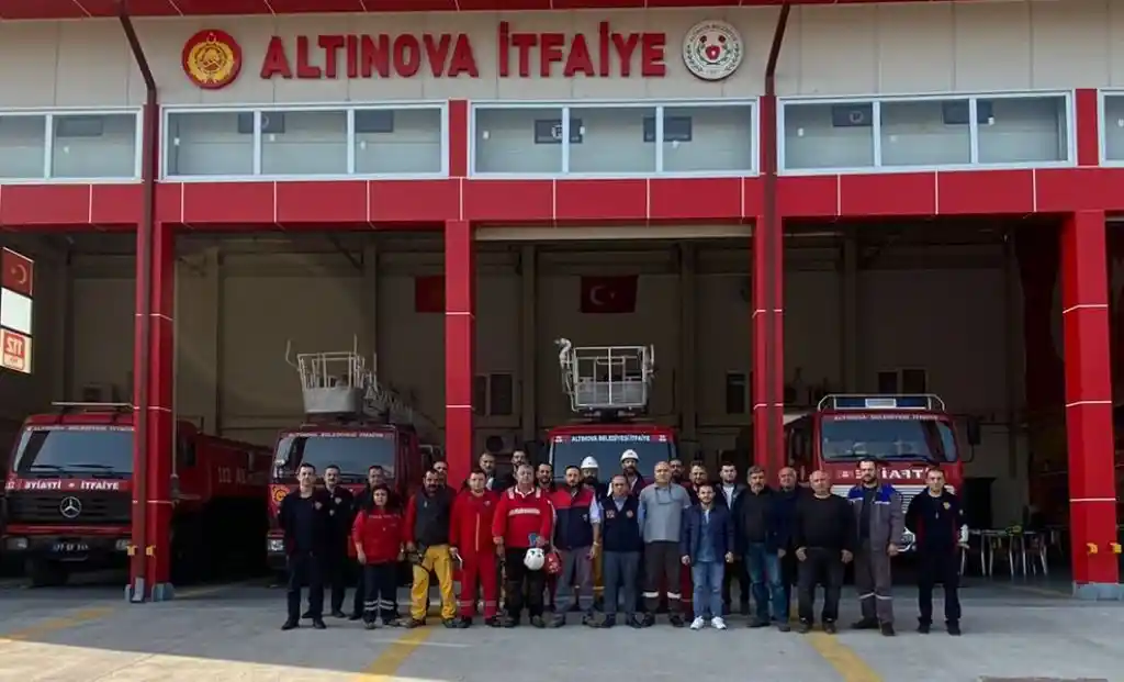 Türkiye'nin en büyük tersanelerine yangın ve iş güvenliği eğitimi