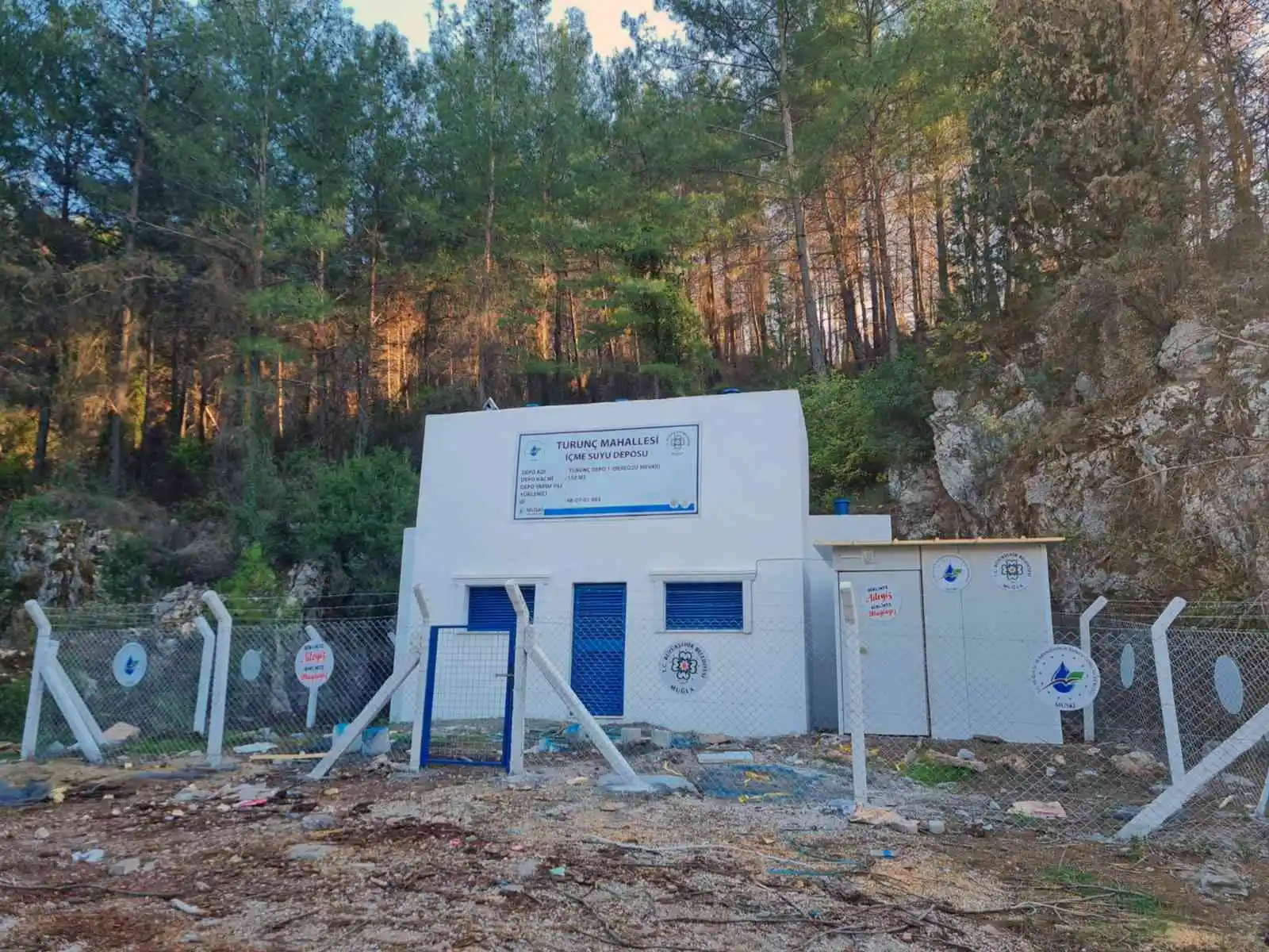 Turunç Mahallesi'ne 12 bin kişilik içme suyu deposu