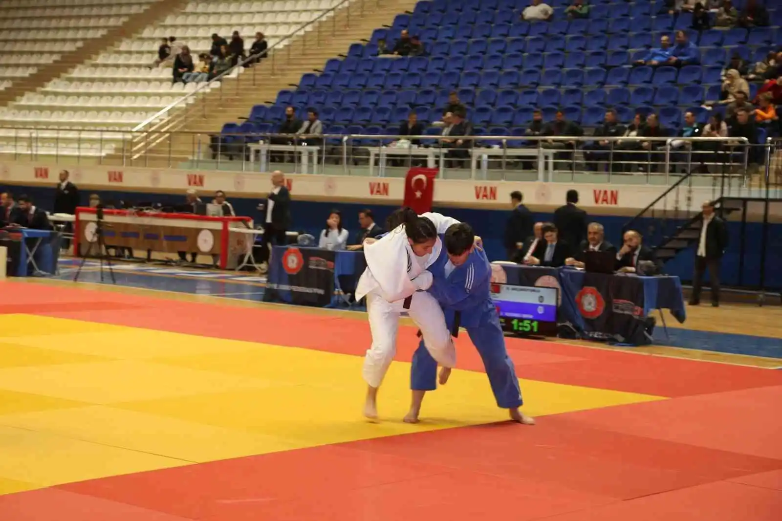 Ümitler Judo 1.Lig 1.Etap müsabakaları Van'da başladı