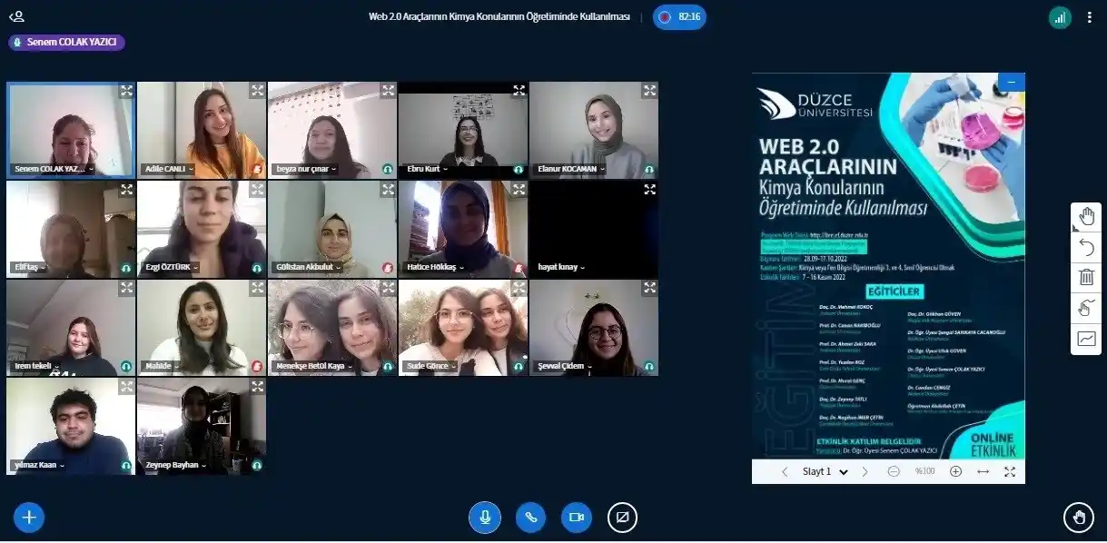 Web araçlarının kimya konularının öğretiminde kullanılması