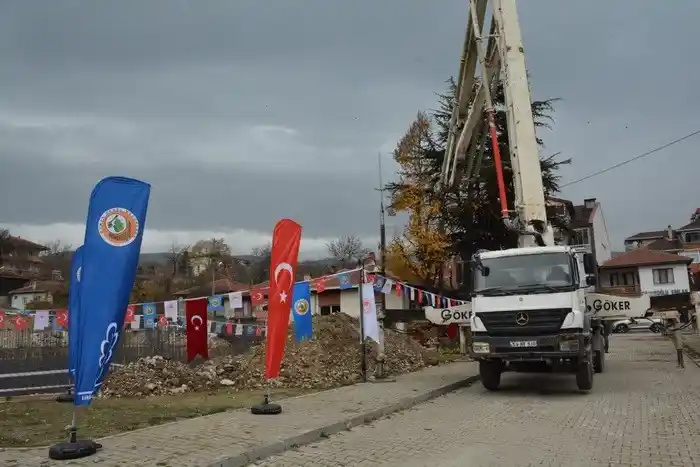 Yeni hizmet binası yapımına başlandı
