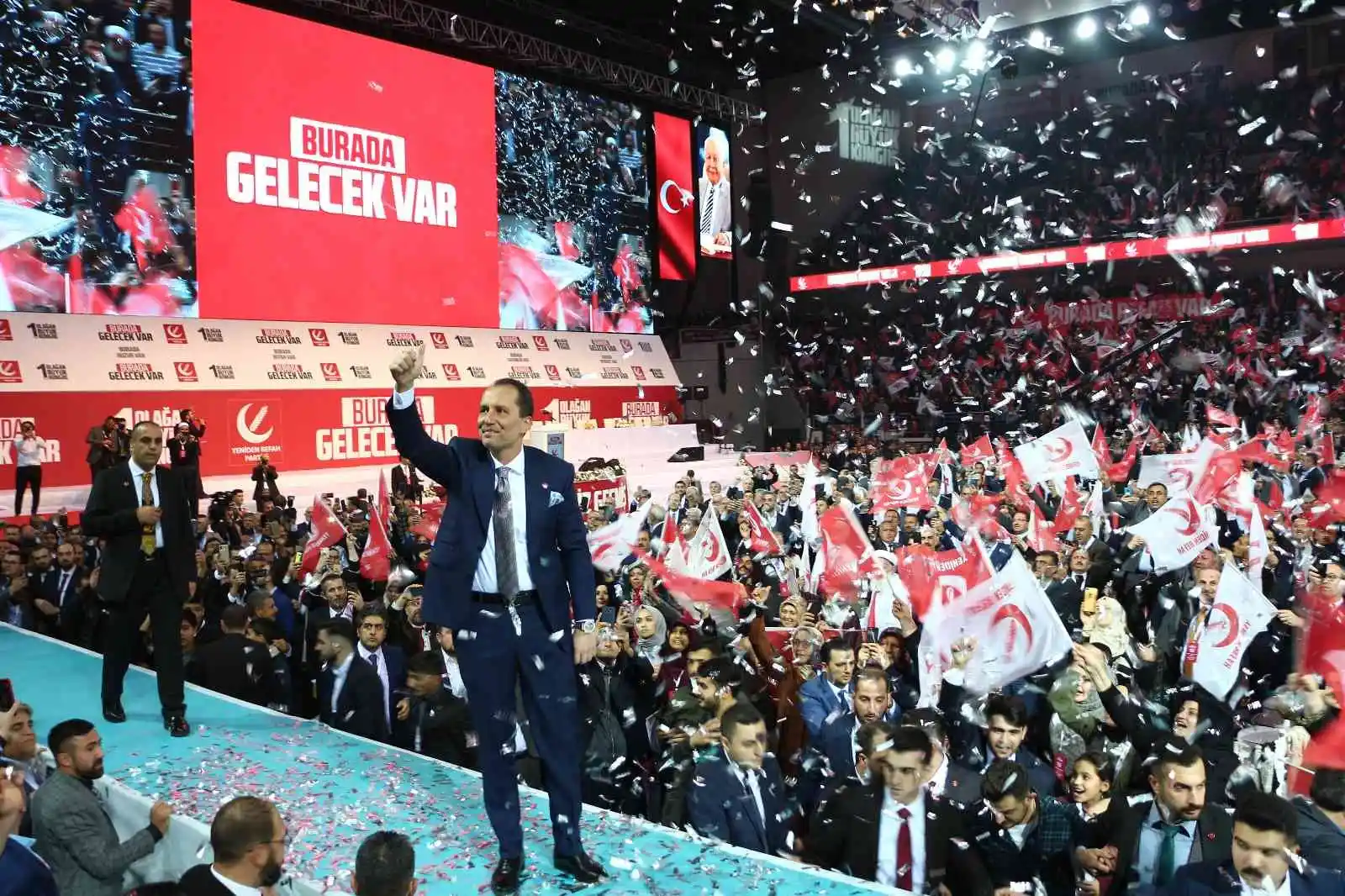 Yeniden Refah Partisi 2'nci Büyük Kongresi pazar günü gerçekleştirilecek
