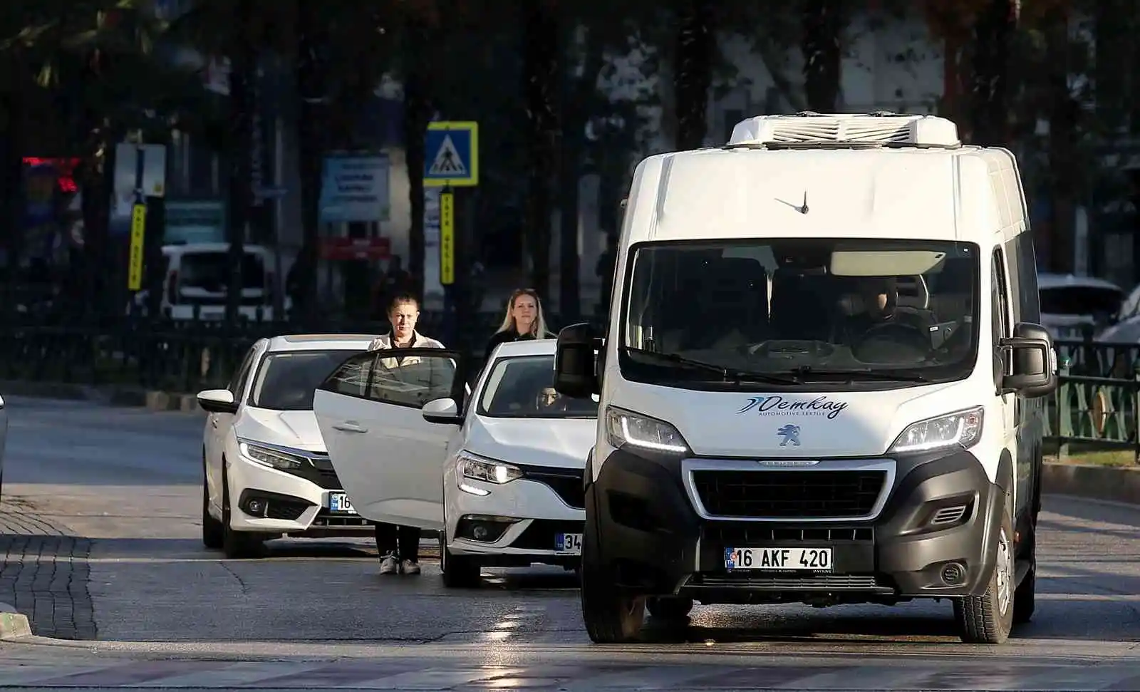 Zeytin toplayan köylü kadınlar tarlada böyle saygı duruşuna durdu
