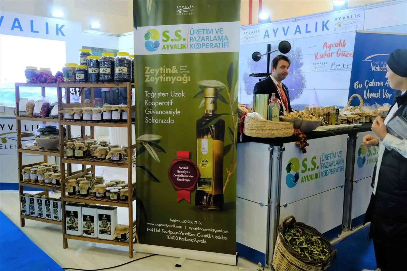 16. Uluslararası Travel Turkey İzmir’de Ayvalık standına ilgi büyük